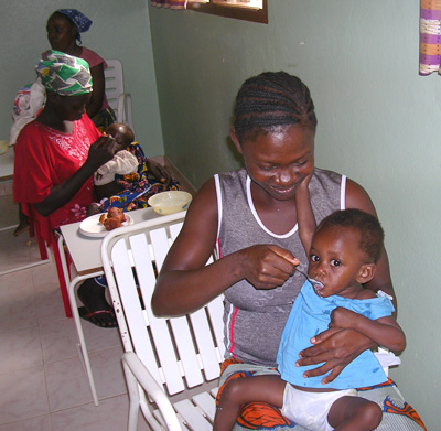 La formazione delle mamme sulla nutrizione dei figli